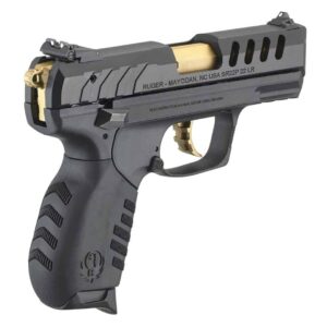 RUGER SR-22P 22LR PISTOL BLACK & GOLD