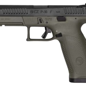 CZ P-10 F 9MM OD GREEN/BLACK  W/NIGHT SIGHTS