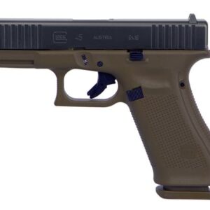 GLOCK 45 9MM GEN 5 FXD SIGHTS FDE FRAME