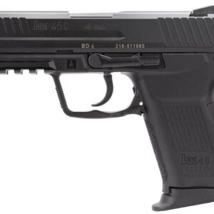 H&K HK45C BLACK 45ACP V7 NIGHT SIGHTS